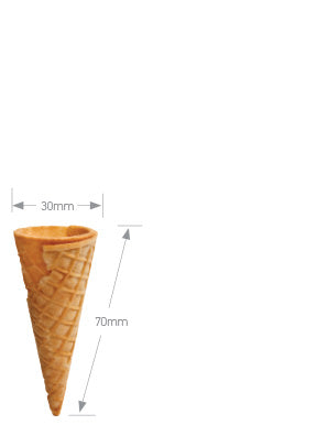 Mini Cones - 15 per pack