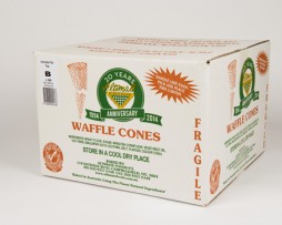 flat top waffle cones