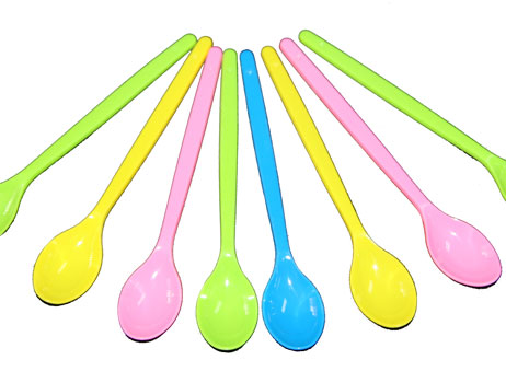 gelato cups and spoons