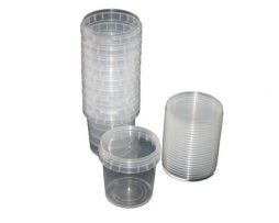 clear plastic tubs pack